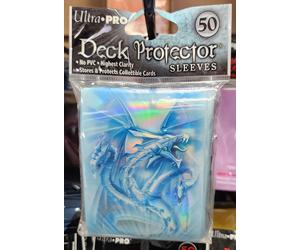 Ultra PRO Luce Blu Monte Drago Ponte Protezione Maniche (Misura Standard) 50ct