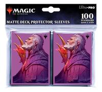 Ultra PRO - MTG Commander Masters 100ct dimensioni standard carte maniche - Urza, Lord High Artificer Artwork, finitura opaca con tecnologia ChromaFusion, Protect Magic: The Gathering Cards Deck
