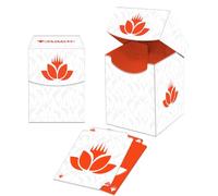 Ultra Pro - Mana 8 100+ Deck Box - Lotus for Magic: The Gathering, Memorizza e contiene 100 carte di dimensioni standard, durevole custodia protettiva per carte da collezione