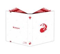 Ultra PRO - Mana 8 9 tasche PRO-Binder - Mountain for Magic: The Gathering, contiene e protegge 360 carte di dimensioni standard, edizione da collezione durevole Trading Premium Leather Secure Pocket