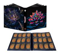 Ultra PRO - Magic: The Gathering Commander Masters - Raccoglitore professionale a 9 tasche Ft. Copertina artistica con loto ingioiellato - Contiene 480 carte di dimensioni standard in modo sicuro e