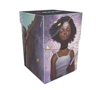 Ultra Pro - MTG Duskmourn 100+ Deck Box Commander Aminatou, Veil Piercer for Magic: The Gathering, Protect and Store up to 100+ Double Sleeve Standard Cards for MTG, Secure Lid, Vibrant MTG Art
