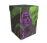 Ultra Pro - MTG Duskmourn 100+ Deck Box Ft. Tyvar, il pummeler per la magia: il raduno, proteggere e conservare fino a 100+ carte standard doppie maniche per MTG, coperchio sicuro, vibrante MTG Art