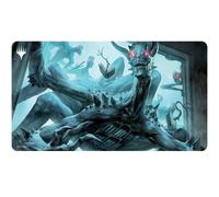 Ultra Pro - MTG Duskmourn Commander Playmat Ft. Overlord of the Floodpits for Magic: The Gathering Use come MousePad Desk Mat protegge le carte MTG d