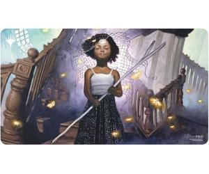 Ultra PRO - MTG Duskmourn Playmat Commander Ft. Aminatou, Veil Piercer for Magic: The Gathering, Utilizzare come tappetino per il mouse, tappetino da scrivania, protegge le carte MTG durante il gioco