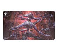 Ultra PRO - MTG Duskmourn Playmat Commander Ft. Overlord of The Balemurk for Magic: The Gathering, Utilizzare come tappetino per il mouse, tappetino da scrivania, protegge le carte MTG durante il