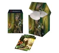 Ultra Pro - MTG Murders at Karlov Manor 100+ Deck Box Kaust, Eyes of the Glade for Magic: The Gathering - Carte MTG con maniche, dimensionate per adattarsi a carte di dimensioni standard