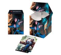 Ultra Pro - MTG Murders at Karlov Manor 100+ Deck Box Mirko, Obsessive Theorist for Magic: The Gathering - Carte MTG con maniche, dimensionate per adattarsi a carte di dimensioni standard