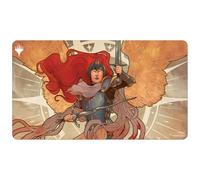 Ultra Pro - MTG Murders at Karlov Manor Playmat Aurelia, The Law Above, Durevole Tavolo Professionale Gioco di Carte Da Tavolo Tappetino Da Tavolo Accessori MTG Oggetto Da Collezione