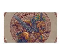 Ultra PRO - MTG The Lost Caverns of Ixalan Sovereign Okinec Ahau Playmat for Magic: The Gathering Use as Oversize Mouse Pad, Desk Mat, Gaming Playmat, TCG Card Game Mat, Protect Cards