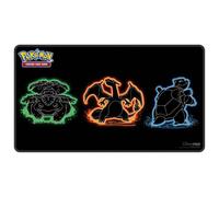 Ultra Pro Neon Kanto Pokémon TCG Tappetino Foil Venusaur Charizard Blastoise