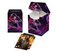Ultra Pro - Outlaws of Thunder Junction 100+ Deck Box® Ft. Olivia for Magic: The Gathering, TCG accessorio da gioco da collezione porta carte protettive