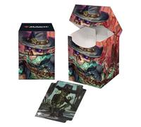 Ultra Pro - Outlaws of Thunder Junction 100+ Deck Box® Ft. Tinybones for Magic: The Gathering, TCG accessorio da gioco da collezione porta carte protettive