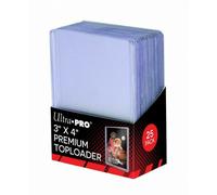 Ultra Pro Pacco Da 25 Top Loader Premium 3 " x4 " Protezione Carte Clear 811457