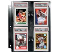 Ultra Pro Pagine a 4 tasche per PSA, nero