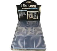 ultra pro platinum series 100 pagine 9 spazi anelli per carte pokemon yugioh