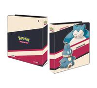 ULTRA PRO Pokemon Album grande a 3 anelli Snorlax e Munchlax