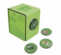 Ultra Pro, Pokemon Gallery Series: Morning Meadow Alcove 4-Click Deck Box, accessorio per carte collezionabili
