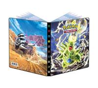 Ultra pro pokemon portfolio 4 tasche 12 pagine scarlatto e violetto ossidiana infuocata