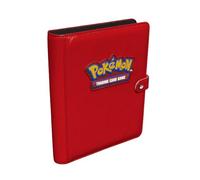 Album Carte Pokemon Premium Binder Snal Ultra Pro - 4 Tasche Rosso 16 Carte