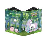 ULTRA PRO POKEMON RACCOGLITORE PORTFOLIO 9 TASCHE PRO 360 CARTE ENCHANTED GLADE