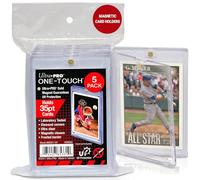 Ultra Pro Porta carte da collezione magnetico ONE-Touch a 35 punti (confezione da 5)