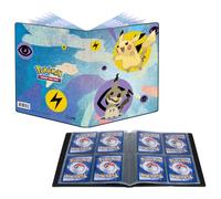 Ultra PRO - Portafoglio Pokémon Pikachu e Mimikyu 4 tasche per carte collezionabili, proteggere e conservare fino a 40 carte collezionabili di dimensioni standard e carte da gioco