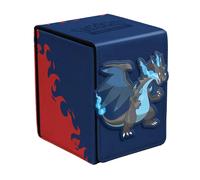 Ultra Pro Portamazzo Pokemon Alcove Flip Deck Box Mega Charizard X
