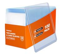 Ultra Pro Premium - Custodia per carte di credito, 3 x 4 (100 pezzi) | Spessore, trasparente, per carte da collezione come, Magic: The Gathering, dimensioni standard, 100% protezione da graffi e