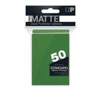 Ultra Pro - Pellicola protettiva opaca per carte, Colore Verde (Green), 66X91 mm, 12885