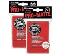 Ultra Pro Pro-Matte (100 Count) Red Deck Protector Sleeves - Magic The Gathering by Ultra Pro