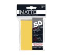 Ultra Pro Protezioni Per Mazzo Opache PRO Matte (50 Pezzi) Giallo