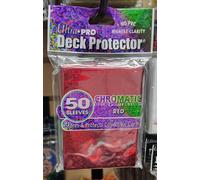 Ultra PRO Rosso Cromatico Ponte Protezione Maniche (Standard Misura) 50ct