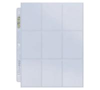 ULTRA PRO Secure Platinum 9 Pocket 3 Hole Display 100 Pages - Pagine 9 tasche