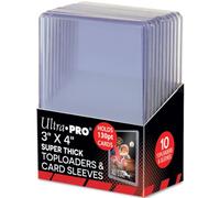 Ultra pro set toploader super thick + bustine morbide 10pz