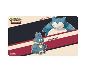 Ultra Pro Snorlax & Munchlax Tappetino per Pokemon - ideale per giochi di carte e battaglie contro amici e nemici, perfetto per uso a casa o in ufficio come tappetino per mouse per PC