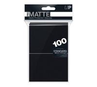 Ultra-Pro- Subacquei 179805 Bustine Standard PRO Matte, Nero, 100 Pezzi, Colore Black, Ultra ProACCPRO044-Black