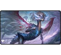 Ultra PRO - Tarkir Dragonstorm nero cucito Playmat Jeskai per Magic: The Gathering
