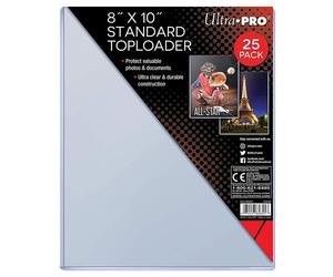 Ultra Pro Top Loader - 8"""" x 10"""" - Standard - (25 per Pack)