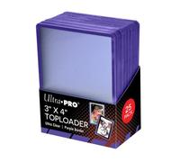 Ultra Pro: UP16160 3" X 4" Purple Border Toploader 25ct