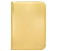 Ultra PRO - Vivid 4 tasche con cerniera PRO-Binder: (giallo) protegge fino a 160 carte collezionabili, carte sportive o carte da gioco preziose, massima protezione della carta