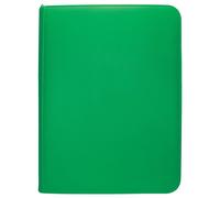 Ultra PRO - Vivid 9 tasche con cerniera PRO: (verde) - Protegge fino a 360 carte collezionabili, carte sportive o carte da gioco preziose, massima protezione della carta