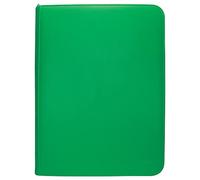Ultra PRO - Vivid 9 tasche con cerniera PRO: (verde) - Protegge fino a 360 carte collezionabili, carte sportive o carte da gioco preziose, massima protezione della carta