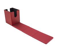 Ultra Pro - Vivid Alcove Flip Card Deck Box (Red) - Stores & Protects Up To 100 Standard Size Collectible Cards, Baseball Cards, Gaming Cards, Sports Cards or Any Standard Size Cards In Collections