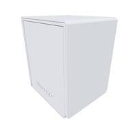 Ultra Pro - Vivid Alcove Flip White: proteggere e conservare carte preziose Deck Box per carte Pokemon/Magic/YuGiOh, carte sportive, carte da baseball, scatola per carte da collezione