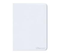 Ultra PRO - Vivid 12-Pocket Zippered PRO-Binder: White - Protect 480 Standard Si