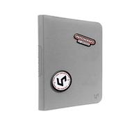 Ultra Pro Zippered PRO Binder 9-Pocket: Patchcraft - Gray (PREORDER)