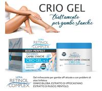 Ultra retinol complex crio gel trattamento gambe stanche 250ml