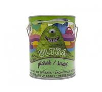 Ultra sabbia 900 g verde + 4 formine veicoli