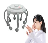 Ultra Scalp Massager, 2023 New Electric Scalp Massager with 3 Modes, 360 Degree Head Massager, Head Massager Scalp Stress Relax (White)